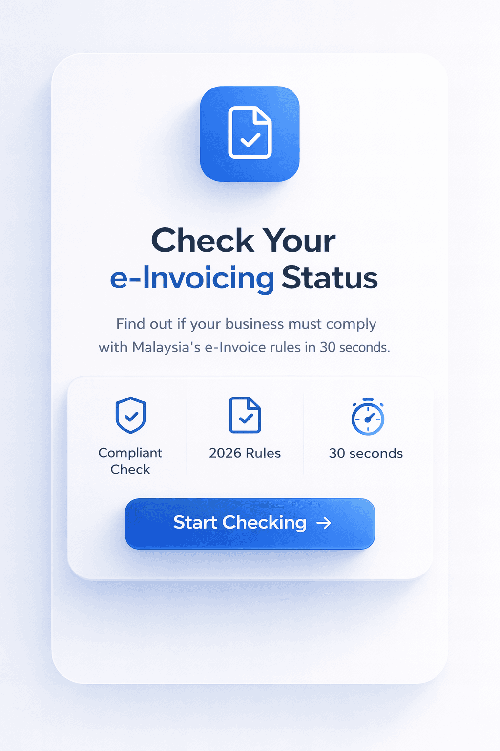 E-Invoice Checker