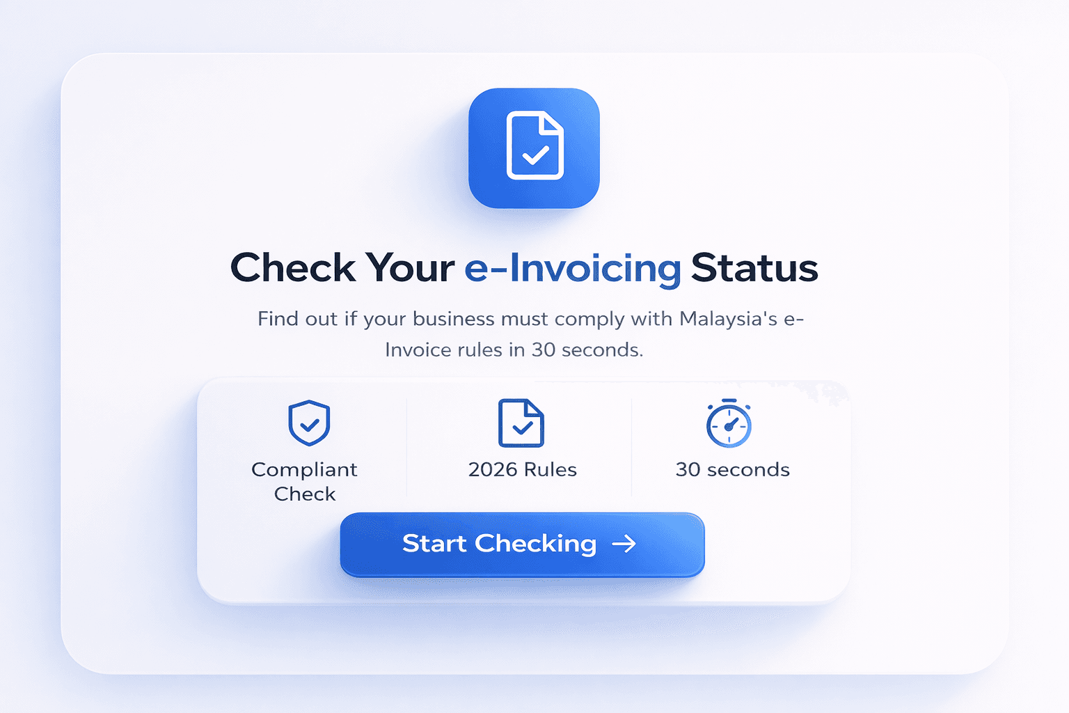 E-Invoice Checker